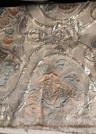 Остатки ткани жаккард