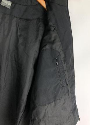 Винтажная куртка nike лого на спине черный9 фото