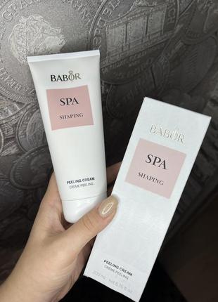 Крем-пилинг для тела babor spa shaping peeling cream 200 мл #разгрузкой