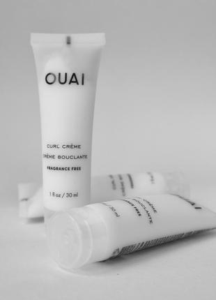 Крем для локонів — ouai curl creme fragrance free1 фото