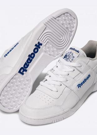 Кроссовки сникерсы оригинал reebok workout plus m 2759 кожа