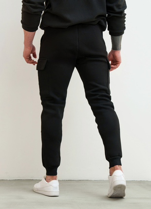 Качественные, теплые спортивные штаны карго5 фото