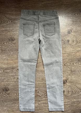 Леггинсы, лосины джинсовые sinsay 134 см.5 фото