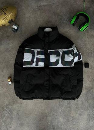 Мужская зимняя куртка нереального качества, черного и серого цвета