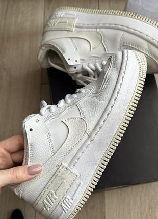 Продам кроссовки nike air force 1 shadow white