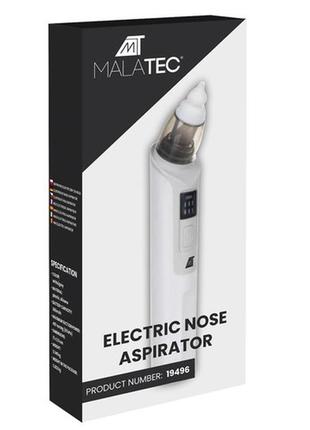 Электрический назальный аспиратор malatec 19496 польша