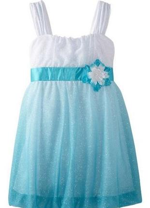 Нарядное воздушное платье из сша, р.6-6х