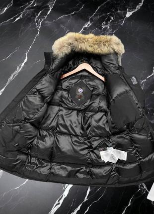 Очень теплый пуховик зимний canada goose мужской черный канада гоес куртка пухан s-xxl2 фото