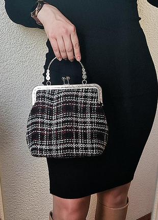 Сумочка с фермуаром ручной работы