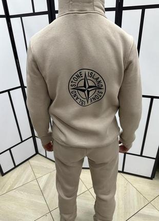 Спортивний костюм флісовий stone island2 фото