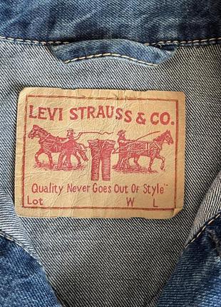 Куртка джинсовая levis2 фото