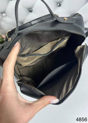 Женский рюкзак трансформер (сумка-рюкзак) из эко кожи7 фото