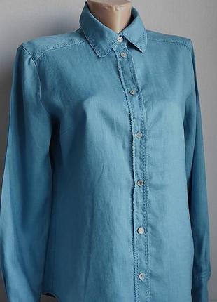 Сорочка рубашка блуза poetry льон2 фото