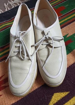 Шкіряні мокасини spiess 39 розмір