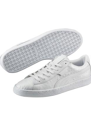 Puma basket leather   мужские кроссовки/кеды кожаные1 фото