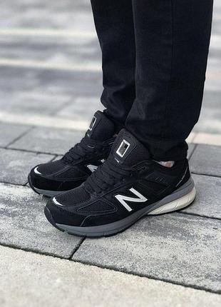 Кросівки жіночі осінь new balance 990v5 black