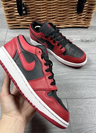 Женские оригинальные кроссовки nike air jordan 1 low