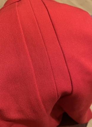Красная юбка офисная9 фото