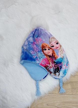 Disney симпатичная шапка принцессы анна и эльза1 фото