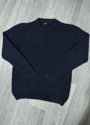 Мужской свитер / next / кофта / синий свитер / джемпер / мужская одежда /1 фото