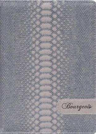 Щоденник недатований а5 шкір.зам., тв.обкл.160л. клітинка змія1 фото