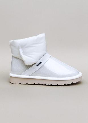 Ботинки женские зимние winter fashion white shoes5 фото