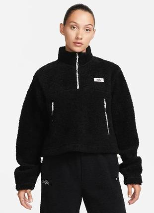 Куртка женская nike therma-fit 1/2-zip top оригинал