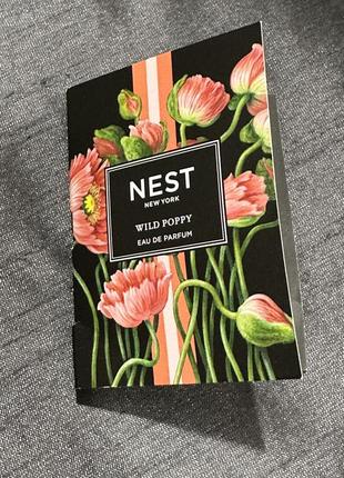 Nest wild poppy parfum/пробник парфумів/квітково-фруктовий парфумерний