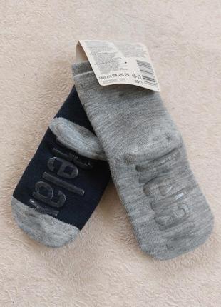 Комплект брендові теплі махрові шкарпетки зі стоперами німеччина3 фото