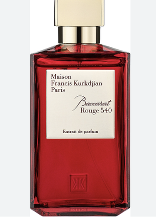 Baccarat rouge 540 (мф. куркджан бакарат руж 540) корник 5 мл — жіночі парфуми