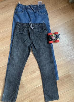 Джинси тонкі літо весна c&a на хлопця 6 7 8 9 10 лет2 фото