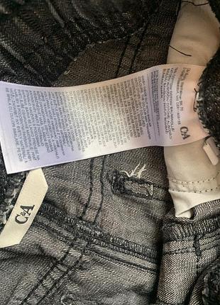 Джинси тонкі літо весна c&a на хлопця 6 7 8 9 10 лет4 фото