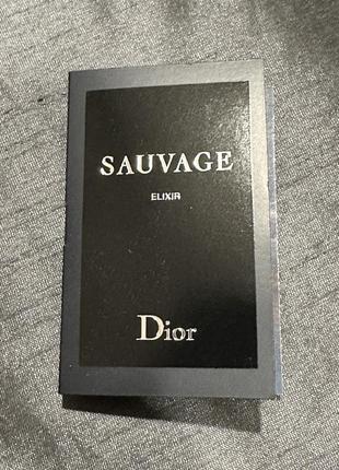 Dior sauvage elixir/пробник парфюма/мужской парфюм