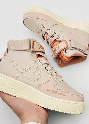 Кросівки жіночі air force 1 high pink