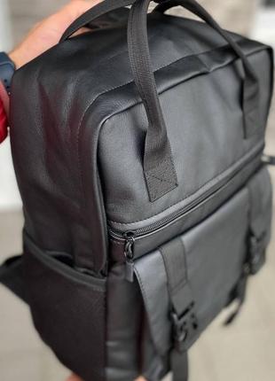 Черный городской средний рюкзак много отделений perfect канкен zeus5 фото