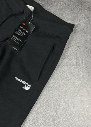 New balance fleece штаны спортивные утепленные на флисе8 фото