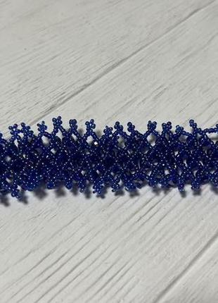 Плетеный браслет из бисера 2