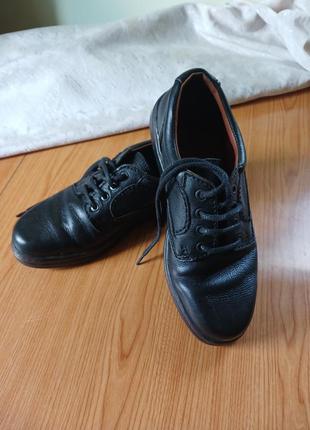 Мужские кожаные туфли clarks  41-42, 26,5 см2 фото