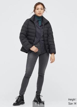 Чудова куртка пуховик, ультралегка uniqlo xs, s