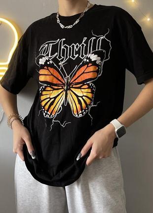 Футболка fb sister 🦋- оверсайз