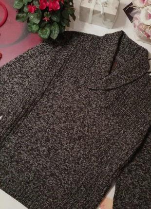 Чоловічий светр c&a, тепла вовна, розмір 2xl