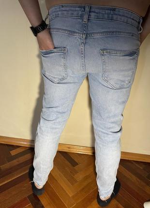 Чоловічі джинси від “zara”10 фото