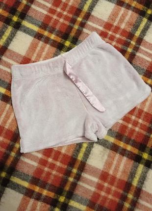 Флисовые пижамные шорты женские1 фото