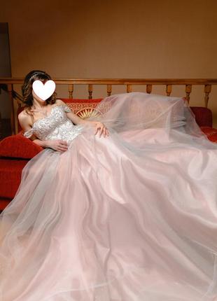Свадебное (вечернее) платье2 фото
