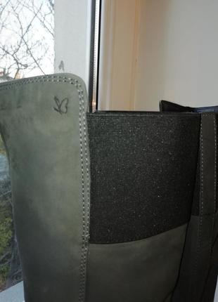 Супер крутые кожаные сапоги caprice с технологией on air7 фото