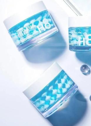 Капсульный крем в шариках medi-peel aqua blue tox creme для интенсивного увлажнения кожи2 фото