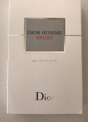 Dior homme sport диор хом спорт туалетная вода для мужчин. акция 1+1=31 фото