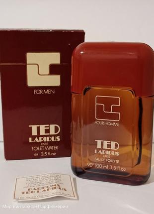 Ted lapidus "pour homme"-edt 100ml