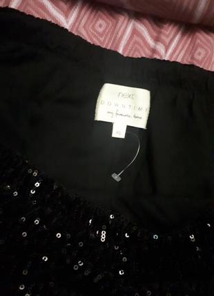 Новые блестящие теплые фирменные двойные черные очаровательные красивые брюки брюки.10 фото