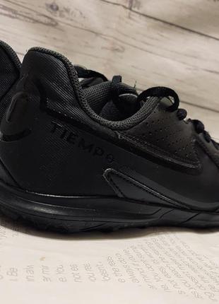 Сороконожки nike academy tiempo legend 9 black da1334-001 оригинал, футбольная обувь5 фото